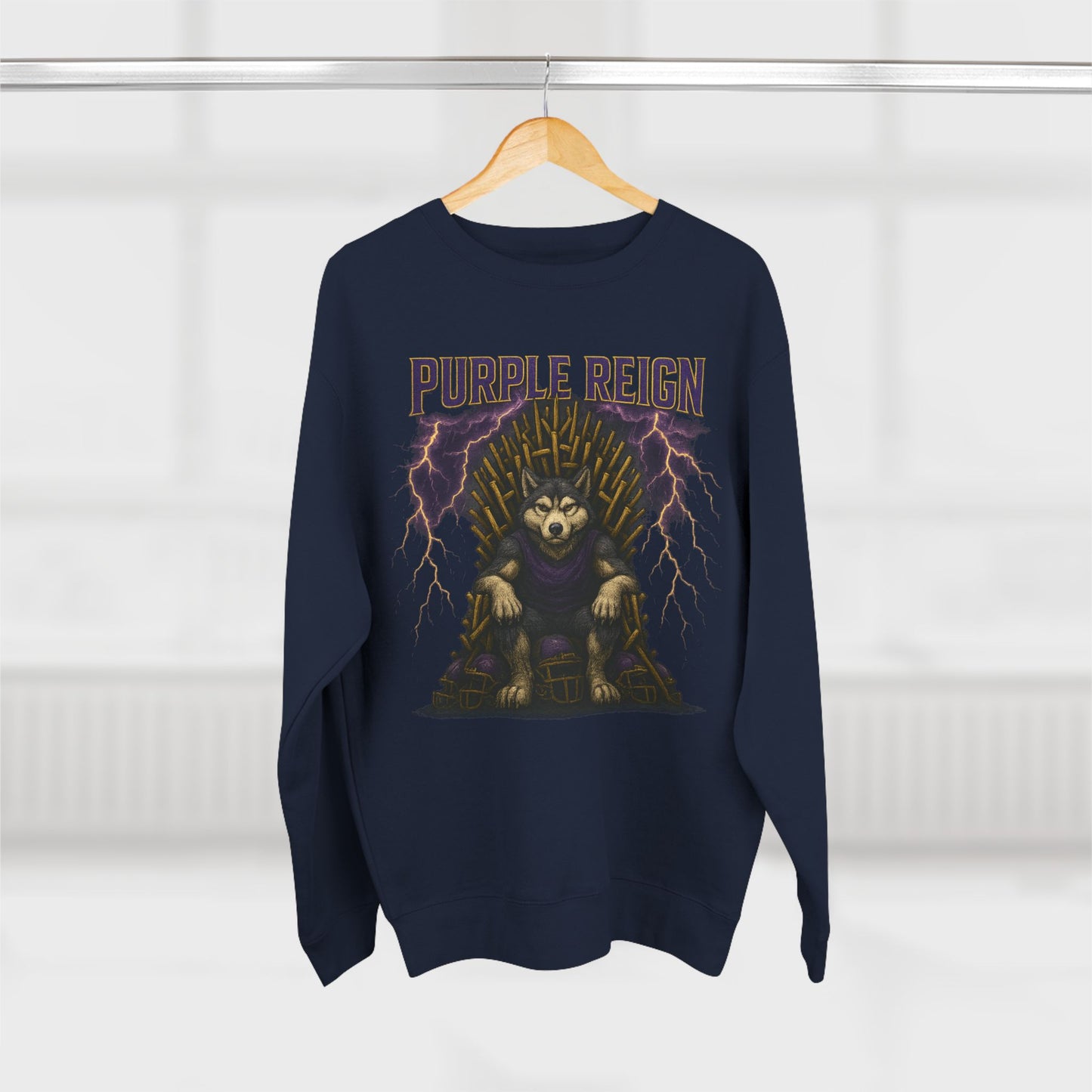 Purple Reign Crewneck
