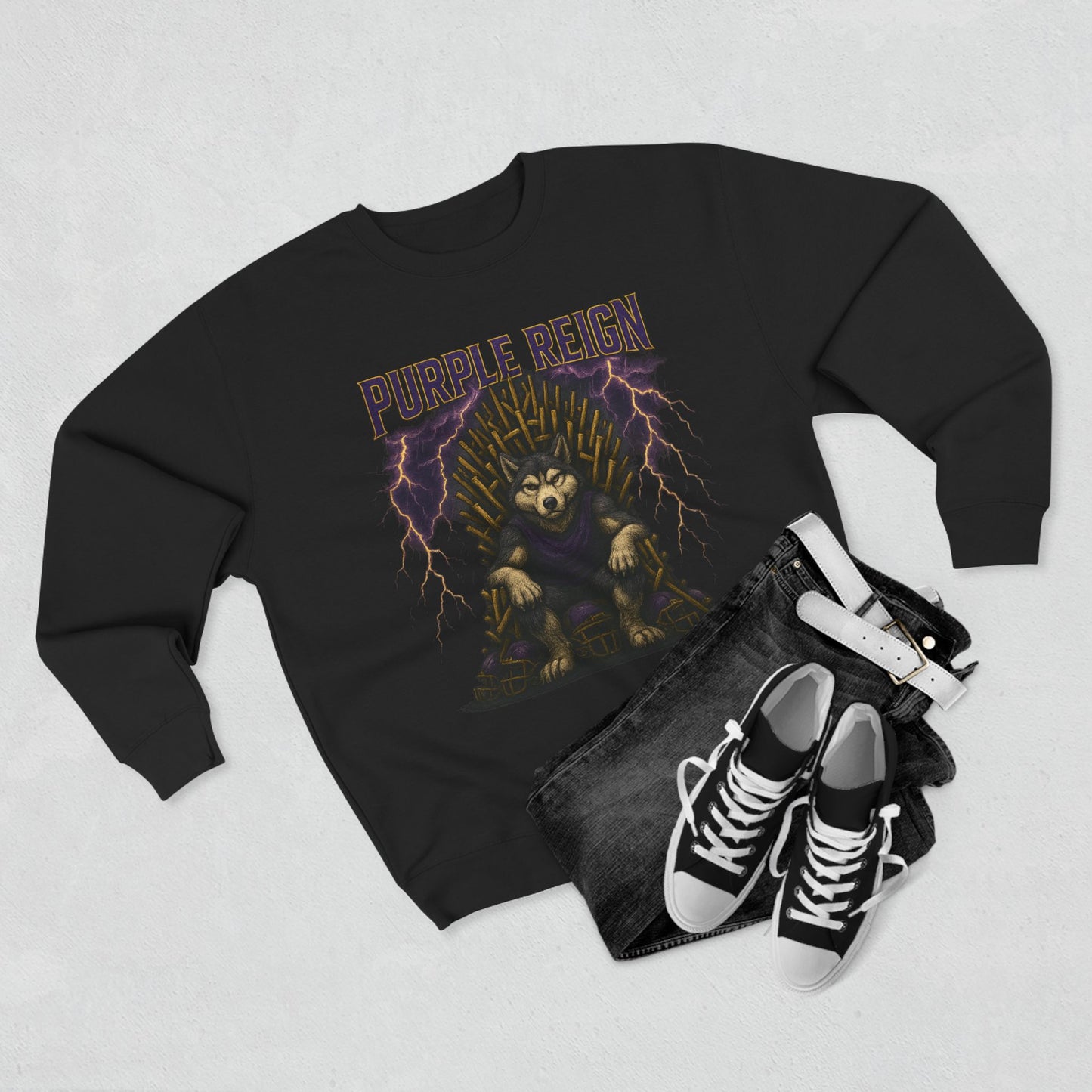 Purple Reign Crewneck