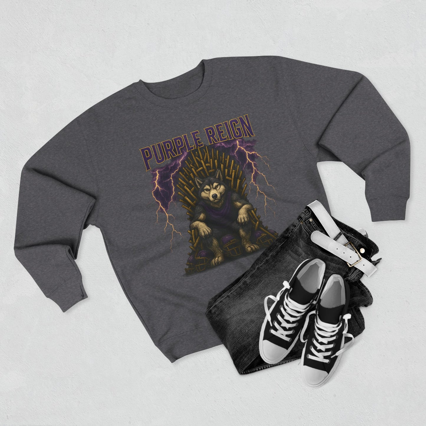 Purple Reign Crewneck