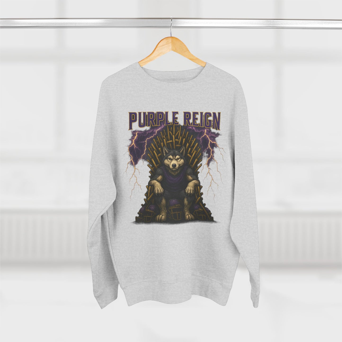 Purple Reign Crewneck