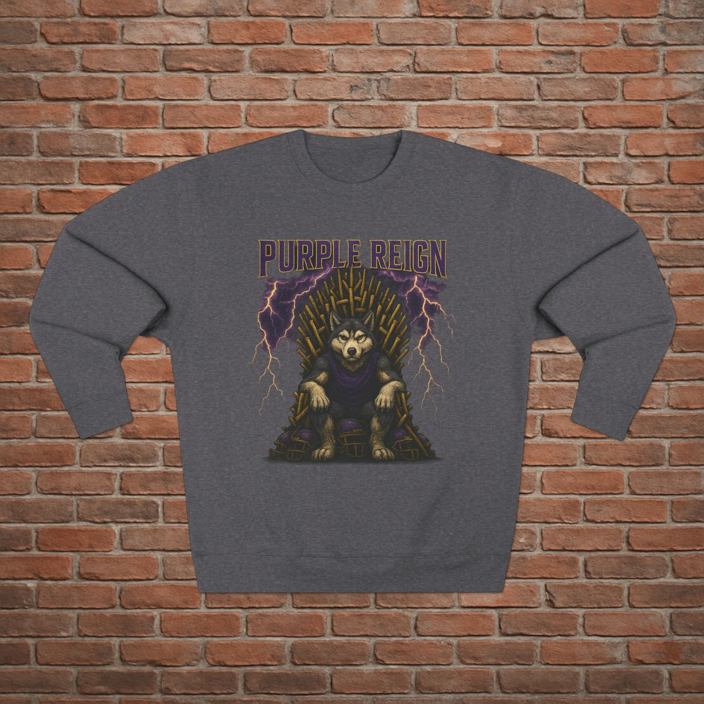 Purple Reign Crewneck