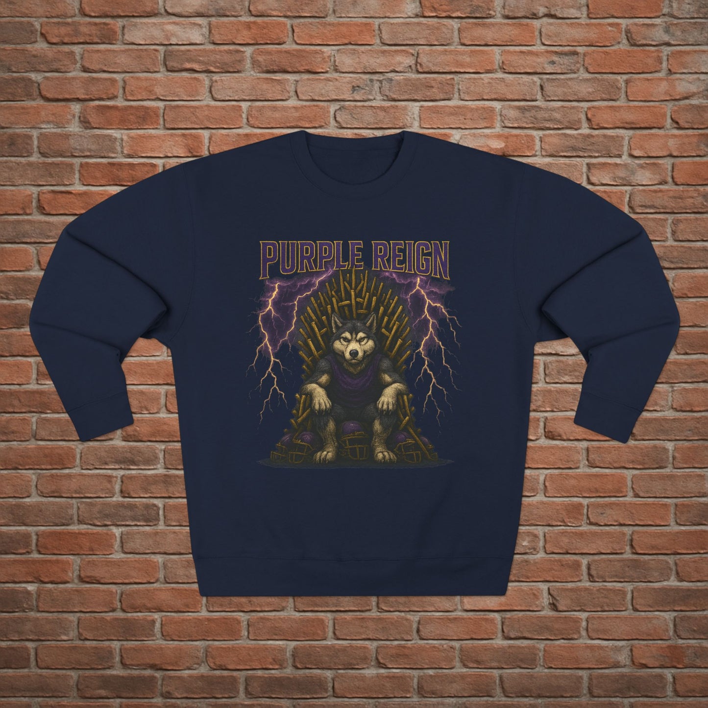 Purple Reign Crewneck