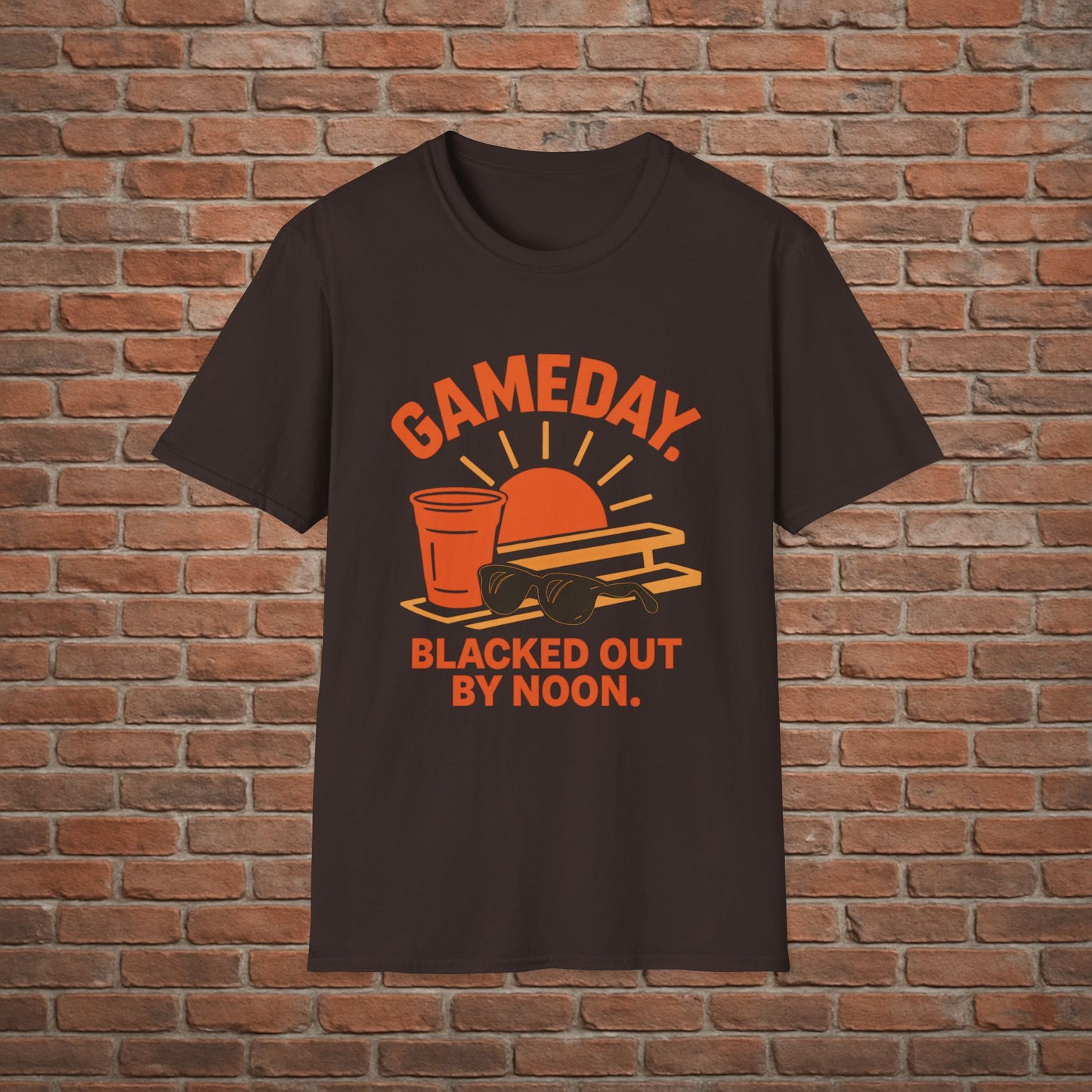 Blacked Out by Noon Tee