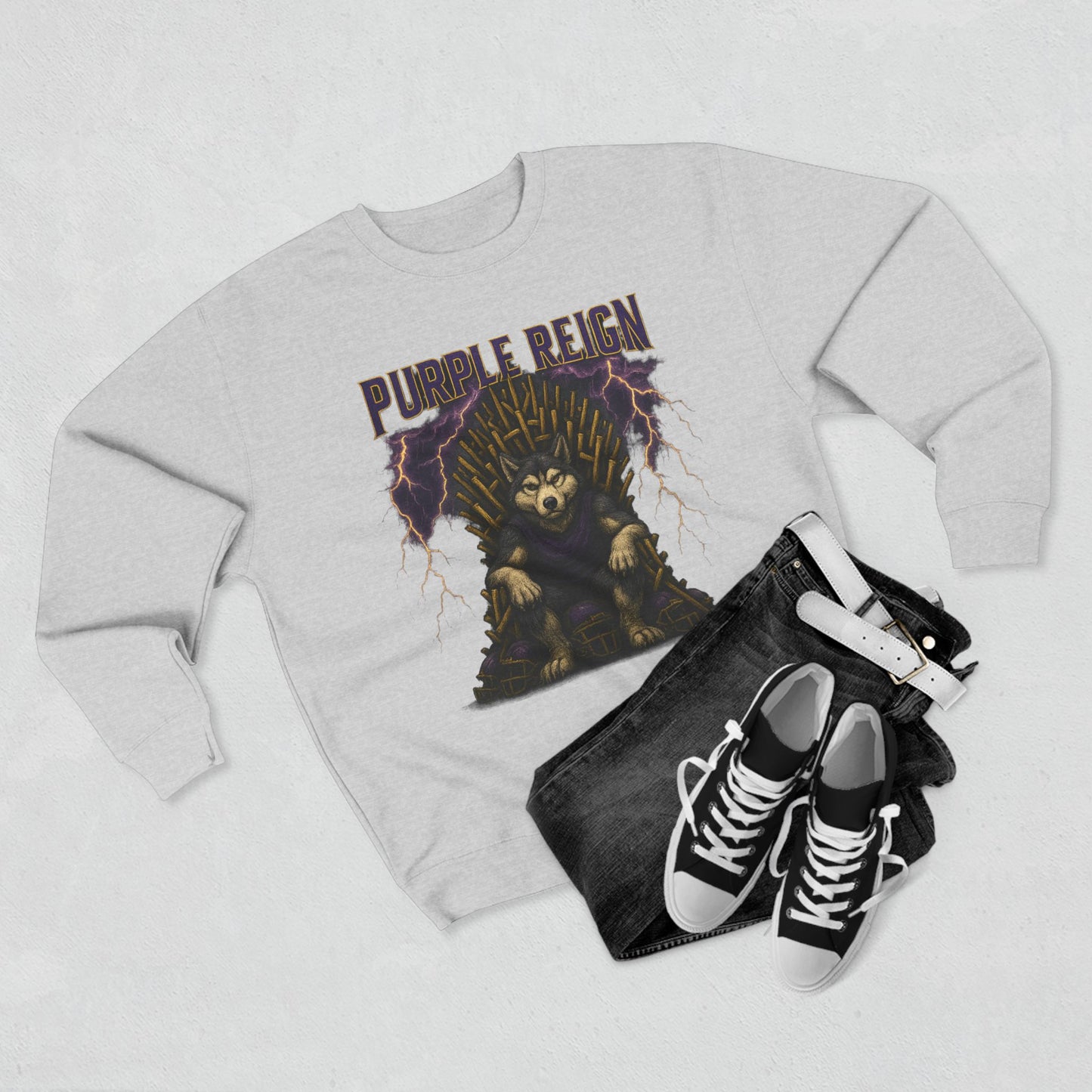 Purple Reign Crewneck