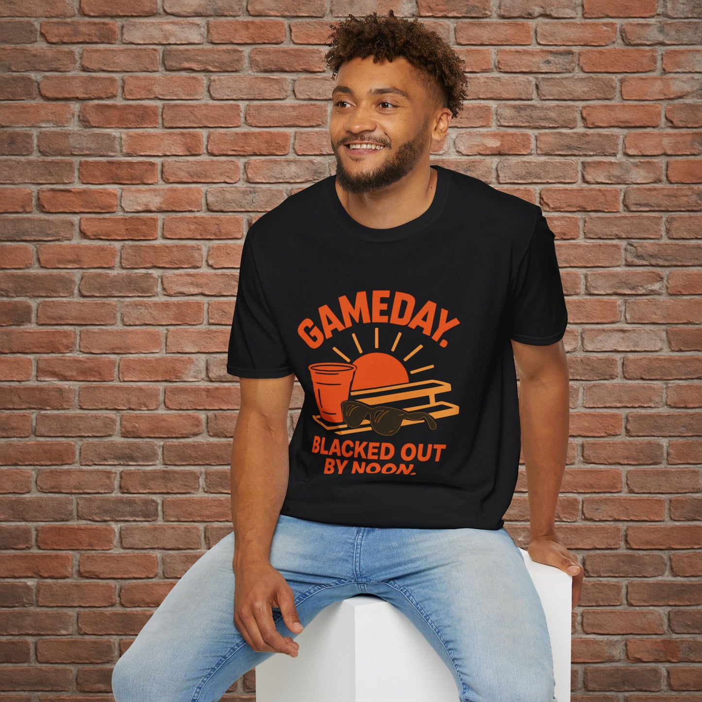 Blacked Out by Noon Tee