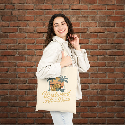 UCLA Westwood After Dark Tote Bag – Game Day Campus Tote – College Football Gift