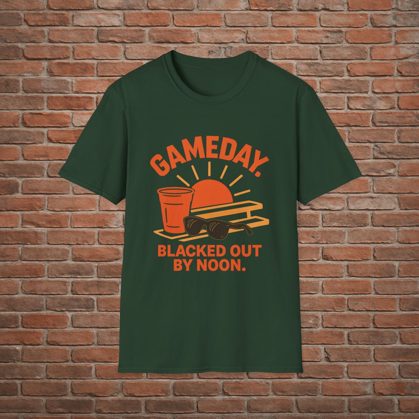 Blacked Out by Noon Tee