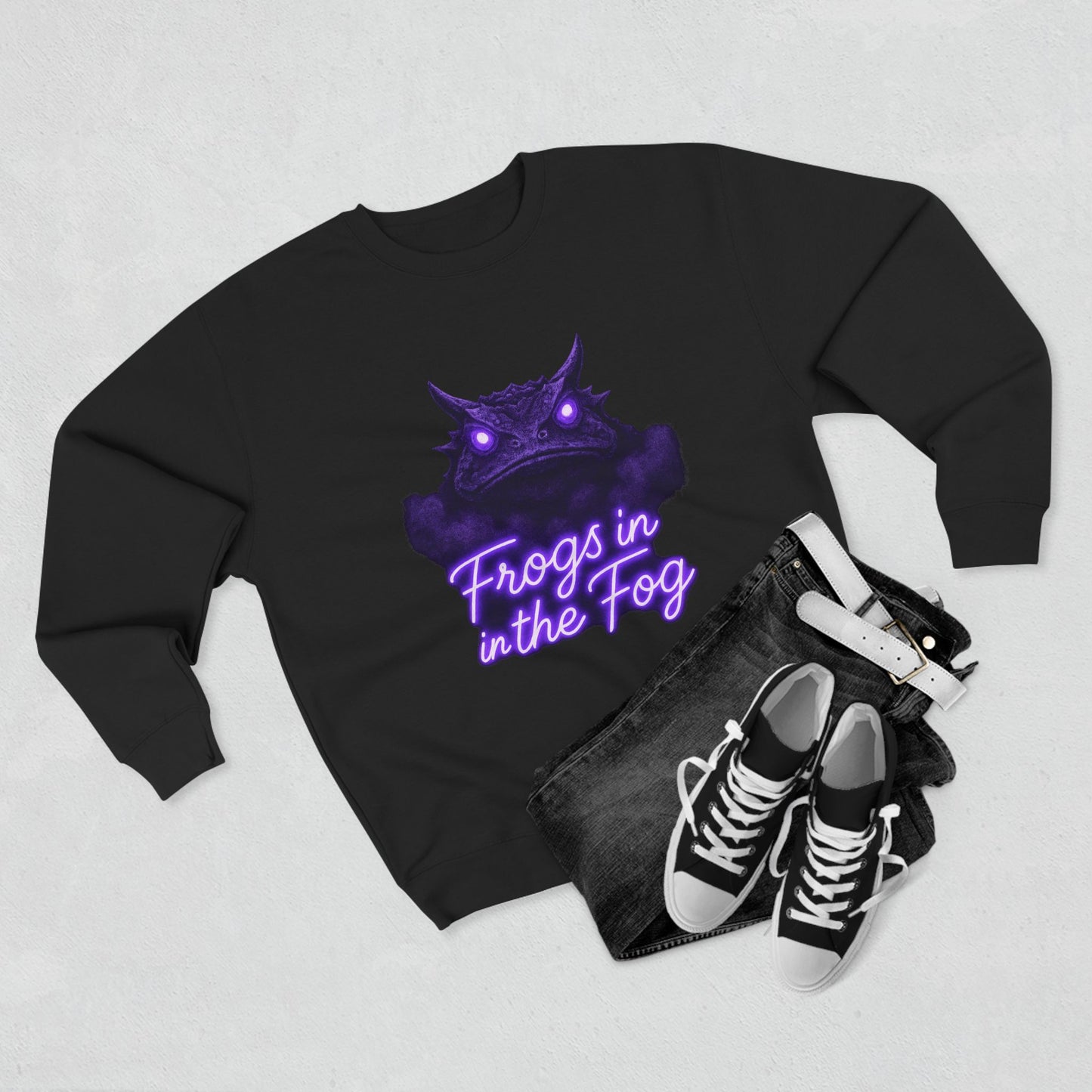 Frogs in the Fog Crewneck