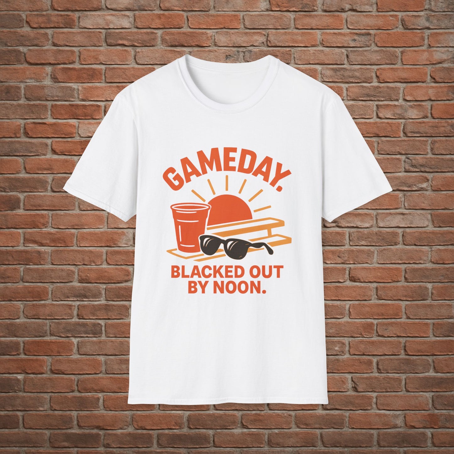 Blacked Out by Noon Tee