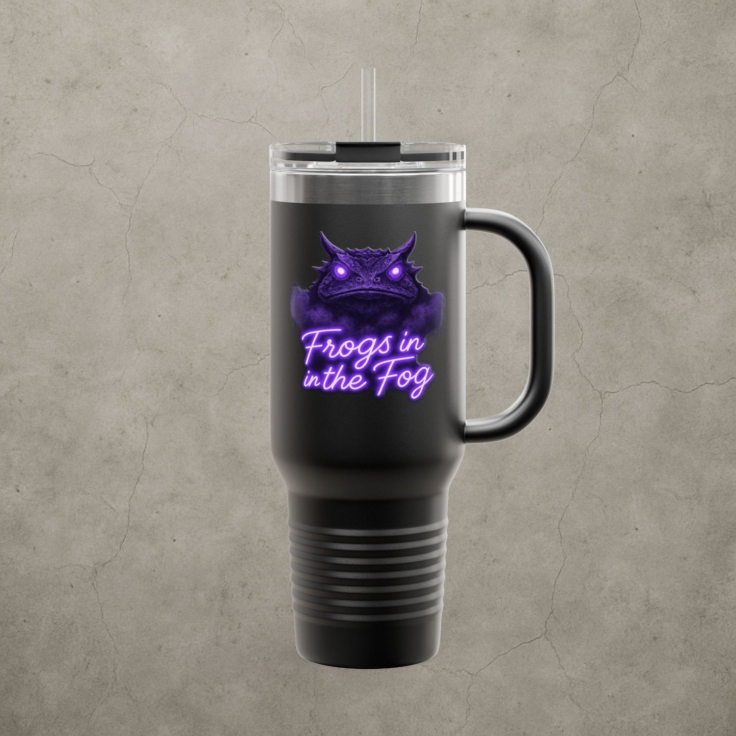 Frogs in the Fog Tumbler