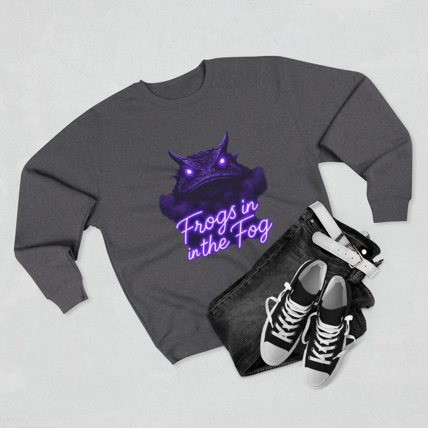 Frogs in the Fog Crewneck
