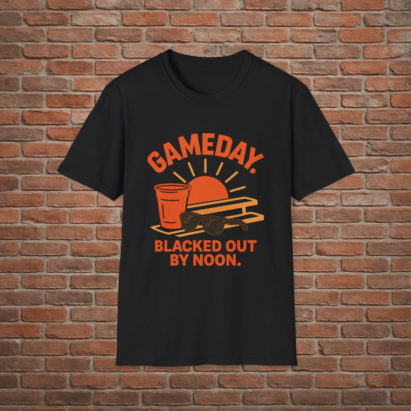 Blacked Out by Noon Tee