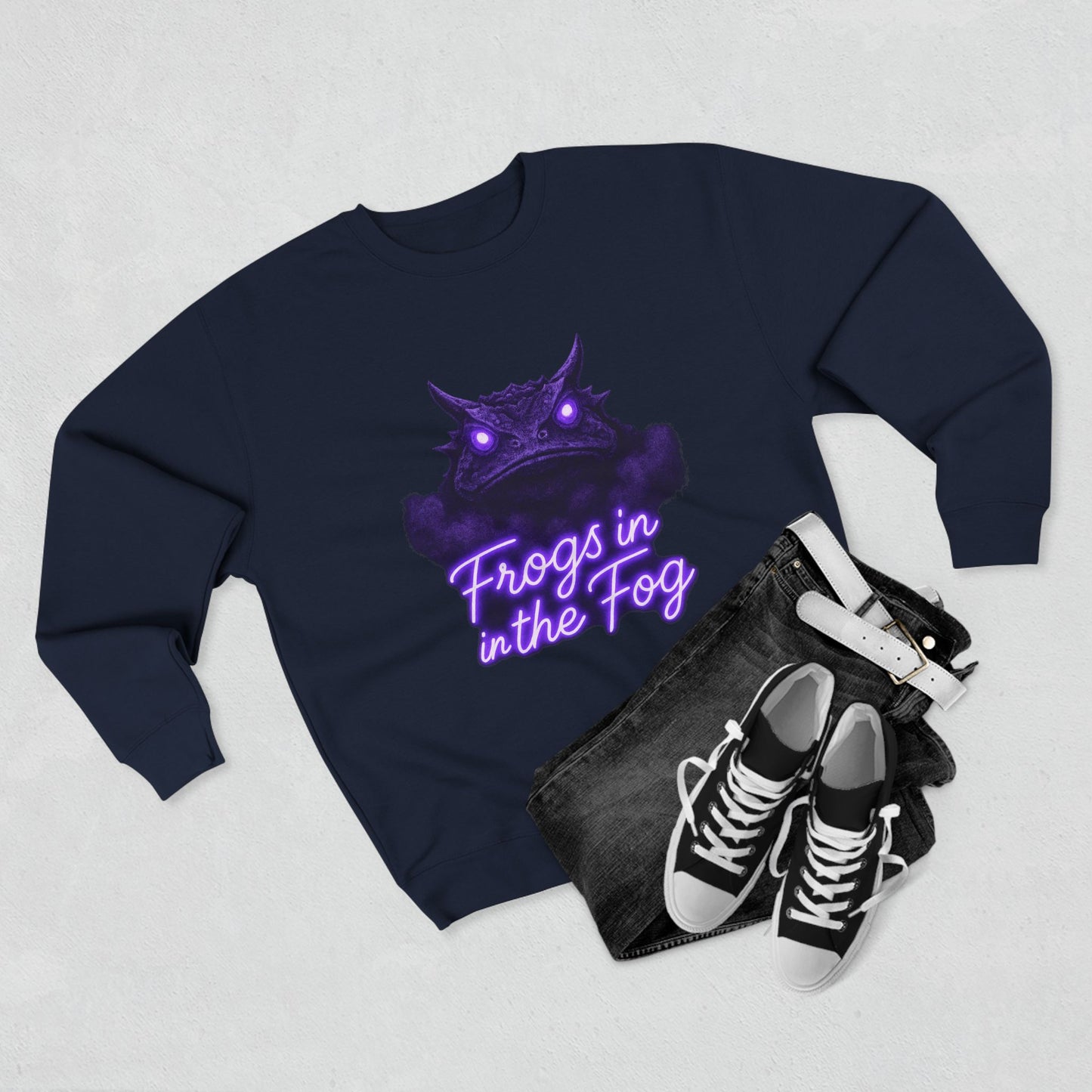 Frogs in the Fog Crewneck