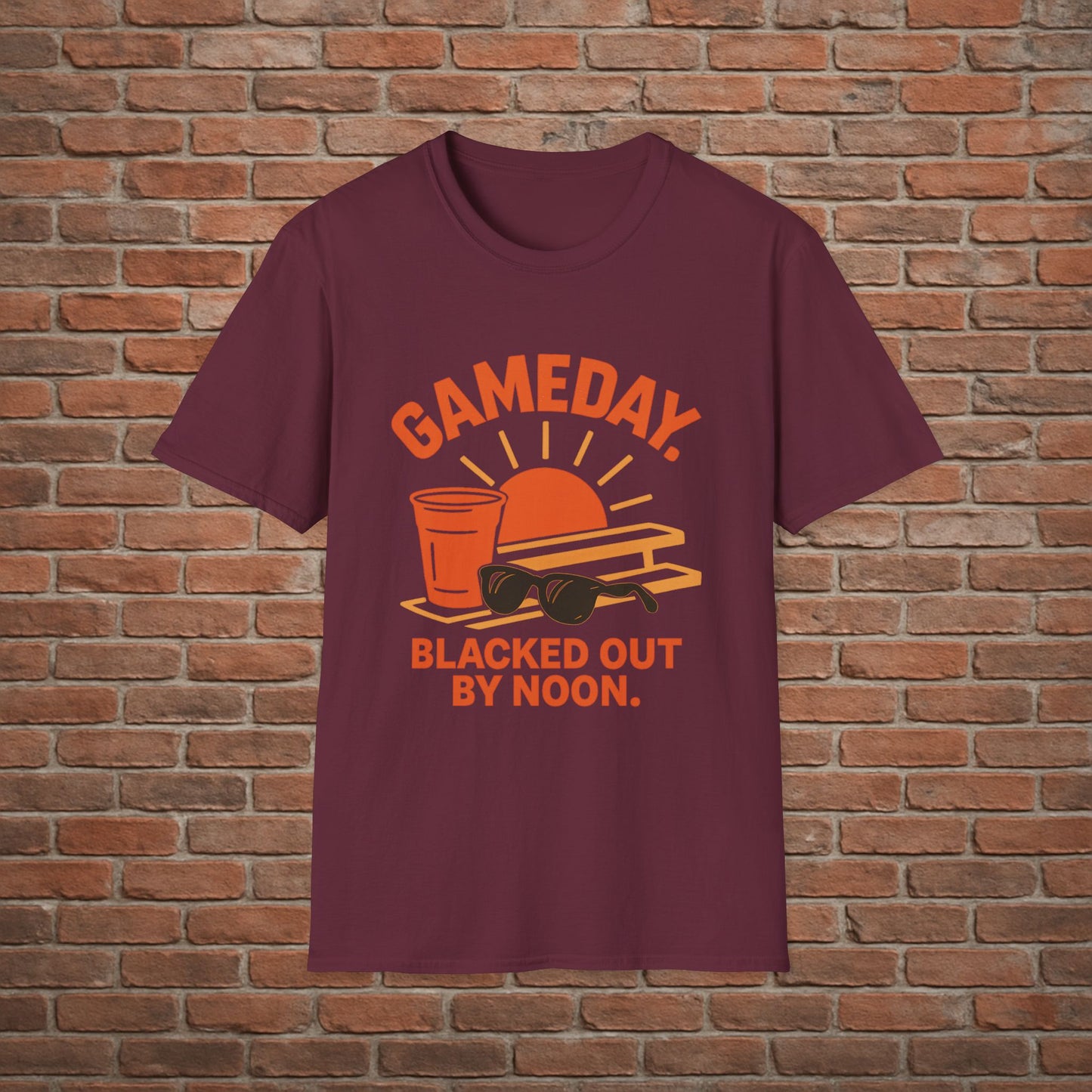 Blacked Out by Noon Tee